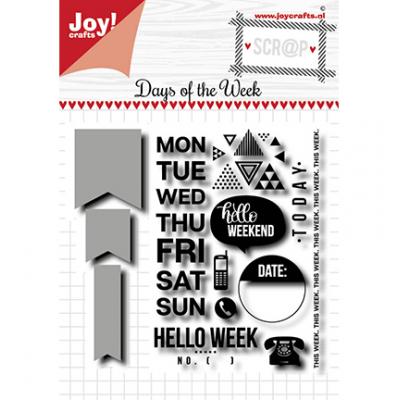 Joy!Crafts Clear Stamps - Days of The Week